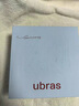 ubras虞書欣同款流光珠貝蕾絲婚禮輕奢兔耳杯大胸顯小文胸女內(nèi)衣 【低雞心兔耳杯套裝】絲絨紅色 L 80A/B 曬單實拍圖