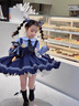 G.DUCKKIDS小黃鴨公主裙女童連衣裙子秋裝瘋狂動物城服裝兒童朱迪尼克洛麗塔 朱迪連衣裙+領(lǐng)帶 110 建議4~5歲【100-110cm】cm 曬單實拍圖
