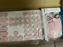 雷柏（Rapoo） X260S 鍵鼠套裝 無線鍵鼠套裝 辦公鍵盤鼠標套裝 電腦鍵盤 筆記本鍵盤 粉色 曬單實拍圖