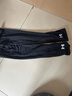 安德瑪（UNDERARMOUR）護(hù)臂 防曬袖套男女冰袖 籃球運(yùn)動(dòng)護(hù)手肘騎行袖套 黑色M碼 1對(duì)裝 曬單實(shí)拍圖