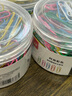 西瑪（SIMAA） 3#29mm彩色防銹回形針 辦公用品家用多功能曲別針 辦公用品 160枚/桶 19886 曬單實(shí)拍圖