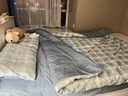 TEENIE WEENIE小熊新疆純棉床上四件套全棉水洗棉刺繡床單被套罩床笠被子四件套 曬單實拍圖