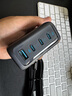 ANKER【國家3C認證】安克智顯充140W充電器 氮化鎵屏顯type-c多口pd快充100W頭適用iPhone16手機電腦 灰 曬單實(shí)拍圖