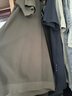杰克·瓊斯（JACK&JONES）POLO衫男士夏季新款撞色翻領(lǐng)涼感短袖復(fù)古簡(jiǎn)約短袖polo衫衣服男裝 炭黑藍(lán)E40 S (170) 曬單實(shí)拍圖