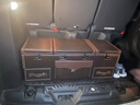 貝德曼汽車后備箱收納儲物箱車載整理箱寶馬奔馳路虎大眾置物尾箱行李箱 棕套色【97*35*35】SUV 曬單實拍圖