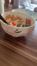 順祥萬祥飯碗具套裝小碗6個(gè)裝套裝吃米飯碗釉下彩陶瓷家用飯碗高顏值 曬單實(shí)拍圖