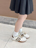百麗（Belle）百搭跑道德訓(xùn)鞋女童2025秋新商場(chǎng)同款舒適運(yùn)動(dòng)休閑鞋60720C85 米色 36 曬單實(shí)拍圖