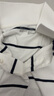 無印良品（MUJI）男式 棉水洗天竺編織 短袖POLO衫 襯衫 純棉 全棉男裝 ABE14A3S 白色 L 曬單實拍圖
