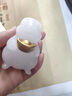 DAFIFY天然玉石兔子擺件開(kāi)業(yè)兔客廳辦公室裝飾品喬遷新居禮物 白玉兔【胡桃木底座】 曬單實(shí)拍圖