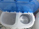 大黃鴨電器洗衣機(jī)半自動雙桶雙缸家用小型迷你租房宿舍波輪脫水甩干雙杠省電老式強動力易操作以舊換新 洗脫兩用丨抑菌除螨丨健康快洗丨節(jié)水省電 曬單實拍圖