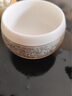 陶羽冰種羊脂玉百福鎏銀茶杯陶瓷主人杯個(gè)人專(zhuān)用品茗茶杯單杯中秋送禮 鎏銀百福-羅漢杯 曬單實(shí)拍圖