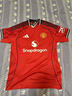 阿迪達斯 （adidas）男 足球系列 MUFC H JSY 短袖 JI7428 紅色  M  曬單實(shí)拍圖