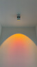 鯨與光 夕陽落日燈 日不落射燈 嵌入式 玄關(guān)壁畫燈走廊洗墻燈 白色嵌入式 夕陽燈-夕陽紅10瓦 曬單實(shí)拍圖