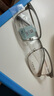 派麗蒙近視鈦架眼鏡框大臉鏡架理工男款半框眼鏡可配度數(shù)七夕禮物送男友 【大臉】85099 N1 鎳白-灰 單框 曬單實拍圖