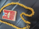 展緣足金999黃金包銀項鏈男粗龍頭龍骨霸氣大金鏈子首飾 約60克龍頭項鏈 曬單實拍圖
