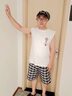 莫代爾國(guó)潮中國(guó)印花背心男夏季薄款純棉坎肩寬松大碼運(yùn)動(dòng)健身無(wú)袖T恤衫 黑色 4XL 180-200斤 曬單實(shí)拍圖