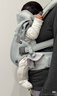 BabyBjorn瑞典品牌進(jìn)口透氣嬰幼兒背帶抱娃神器Harmony背帶0-3歲 銀灰色 曬單實(shí)拍圖