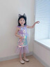 G.DUCKKIDS小黃鴨童裝公主裙女童連衣裙夏季兒童夏裝洋氣女孩亮片美人魚裙子 美人魚裙子 140 建議9~10歲【130-140cm】cm 曬單實(shí)拍圖