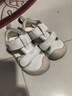 基諾浦（ginoble）學(xué)步鞋25夏透氣涼鞋男女童機能鞋夏日經(jīng)典系列GW1757棉白/木犀綠 曬單實(shí)拍圖