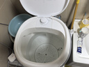 VCJ【德國(guó)品牌】洗衣機(jī)迷你小型家用母嬰兒童寶寶洗內(nèi)衣內(nèi)褲洗襪子神器宿舍出租房波輪半自動(dòng)洗瀝一體 曬單實(shí)拍圖