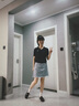 73Hours女鞋追落日2024秋季新品純色圓頭平底樂(lè)福鞋 棕色 36 曬單實(shí)拍圖