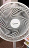 美的（Midea）電風(fēng)扇家用7葉落地扇搖頭電風(fēng)扇循臥室宿舍輕音風(fēng)扇臺(tái)式桌面小型風(fēng)扇臺(tái)地兩用升級(jí)款 白色丨7葉臺(tái)地兩用 曬單實(shí)拍圖