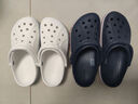 crocs卡駱馳貝雅卡駱班|205089 白/深藍(lán)-126 37/38(230mm)  曬單實(shí)拍圖