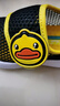 B.Duck小黃鴨童鞋兒童運(yùn)動(dòng)鞋 夏季單網(wǎng)透氣休閑鞋中小童跑步鞋 B128A2971黑色26 曬單實(shí)拍圖