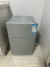 奧克斯（AUX）家用雙門(mén)迷你小型冰箱 冷藏冷凍保鮮小冰箱 宿舍租房節(jié)能電冰箱 【熱賣(mài)爆款】BCD-24K118 基礎(chǔ)款 銀色 曬單實(shí)拍圖