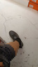 蜘蛛王男士運動(dòng)休閑皮鞋軟皮軟底板鞋男內增高韓版小白鞋 BF23901黑色增高款 40 曬單實(shí)拍圖