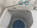 海爾（Haier）雙桶洗衣機(jī)半自動(dòng) 家用大件洗 12公斤大容量 一級(jí)能效省水電 以舊換新 雙缸 原廠品質(zhì)XPB120-81D2 曬單實(shí)拍圖