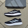 adidas DURAMO RC訓練備賽輕盈體測跑鞋男女阿迪達斯官方 黑色/白色   42.5 曬單實(shí)拍圖