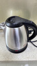 飛利浦（PHILIPS）電熱水壺 304不銹鋼 大容量燒水壺家用電茶壺 1.2L 【HD9307/19】 曬單實(shí)拍圖