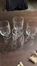 無印良品（MUJI） 鋼化玻璃 矮腳杯 杯子 MDE57A1A 約直徑6.30*高10.3cm 曬單實拍圖