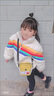 G.DUCKKIDS小黃鴨兒童外套秋冬夾棉加厚1-2-3-4-5歲男女童寶寶冬款毛毛衣 笑臉外套毛毛衣(米白色) 90碼1-2歲(20-25斤) 曬單實(shí)拍圖
