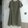 SUSTYLE  奢侈高端品牌女裝高檔天絲連衣裙女?huà)寢屝€(gè)子夏季氣質(zhì)寬松裙子 綠色 M 建議112斤以?xún)茸笥?曬單實(shí)拍圖