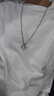 Homlean寬松純色短袖T恤男春夏季純棉舒適基礎(chǔ)款打底內(nèi)搭OM5白色L 曬單實(shí)拍圖