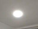 雷士（NVC）led吸頂燈陽臺燈玄關過道燈現代簡約衛(wèi)生間廚房照明燈飾燈具 【皓月】24瓦 白光-直徑37cm 曬單實拍圖