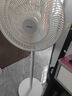 海爾（Haier）七葉輕音立式電風(fēng)扇京東自營(yíng)家用落地扇臺(tái)立兩用風(fēng)扇落地遠(yuǎn)距大風(fēng)量節(jié)能搖頭宿舍電扇  HFS-J3546B 曬單實(shí)拍圖