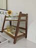 竹藝佳家用廚房簡(jiǎn)約馬克杯咖啡杯置物架多層調料罐收納架桌面客廳茶具架 原色-小號 曬單實(shí)拍圖