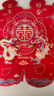 光多拉結(jié)婚喜字貼窗戶靜電貼紙紅喜字玻璃窗花婚房裝飾布置婚慶用品20個(gè) 曬單實(shí)拍圖
