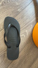 havaianas哈唯納Top炫彩夾腳人字拖女夏海邊平底拖鞋親子款 0090-火耀黑 41-42 巴西碼 曬單實(shí)拍圖