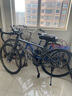 永久公路自行車男女700C彎把破風(fēng)公路車27級變速成人學(xué)生城市運動單車 27速鋼架-消光灰【新品】 曬單實拍圖