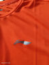李寧（LI-NING） 短袖t恤男速干衣女運動休閑上衣涼爽吸汗透氣籃球健身訓練服T恤 短袖熒光橙 L （175） 曬單實拍圖