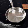 宜家（IKEA）SENSUELL森蘇爾煎鍋電磁爐平底鍋不銹鋼平底炒鍋廚房廚具 不銹鋼煎鍋24cm 曬單實拍圖