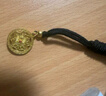 周大生黃金吊墜足金古法琺瑯花絲鏤空羅盤(pán)吊墜典雅送老婆送媽媽生日禮物 金重約6.8g 曬單實(shí)拍圖