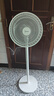 美的（Midea）電風(fēng)扇 家用七葉立式落地扇宿舍臥室輕音節(jié)能搖頭桌面小風(fēng)扇大風(fēng)力空氣循環(huán)風(fēng)扇 SAF30AC  曬單實(shí)拍圖