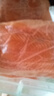 新疆三文魚 刺身新鮮中段 現(xiàn)切生魚片國產(chǎn)去皮切片精選400g 海鮮 順豐，整塊發(fā)貨 1200g 曬單實拍圖