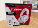 極度未知（HYPERX）Cloud Ⅲ颶風(fēng)3有線(xiàn) 烈焰灰 DTS音效53mm驅動(dòng)單元電競頭戴式游戲耳機 適配三角洲行動(dòng) 曬單實(shí)拍圖
