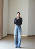 Calvin KleinJeans25春夏新款女士美式復古潮流ck寬松微彈洗水牛仔褲47B928G U3M-牛仔淺藍 26 曬單實(shí)拍圖